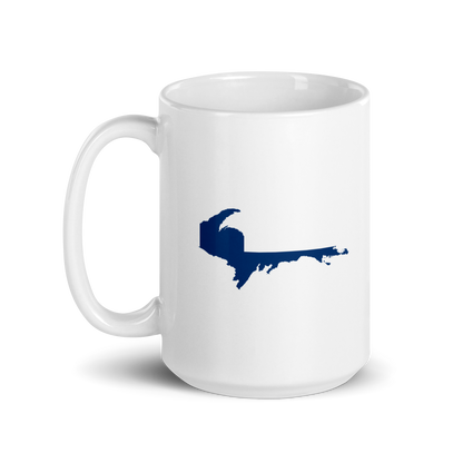 Michigan Upper Peninsula Mug (w/ UP Finland Flag Outline)