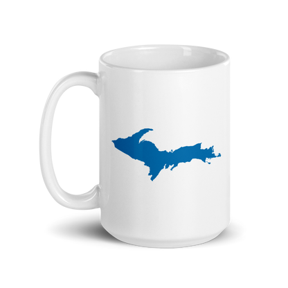 Michigan Upper Peninsula Mug (w/ Azure UP Outline)