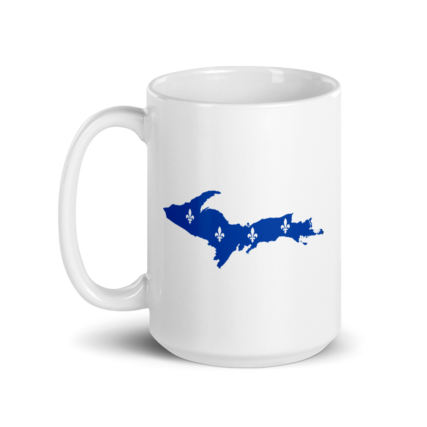 Michigan Upper Peninsula Mugs (w/ UP Quebec Flag Outline)