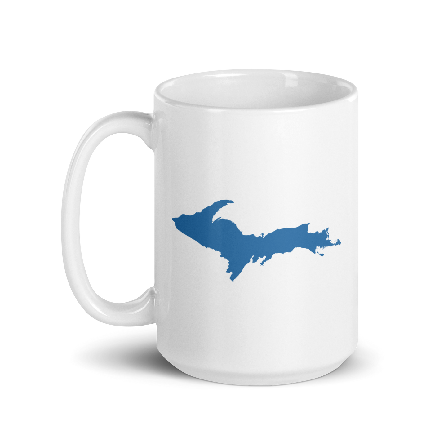 Michigan Upper Peninsula Mug (w/ Lake Superior Blue UP Outline)