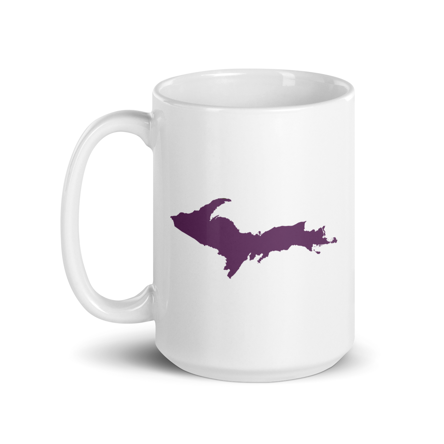 Michigan Upper Peninsula Mug (w/ Plum UP Outline)