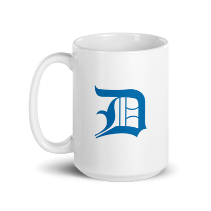 Detroit 'Old English D' Mug (Azure)