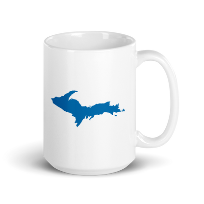 Michigan Upper Peninsula Mug (w/ Azure UP Outline)