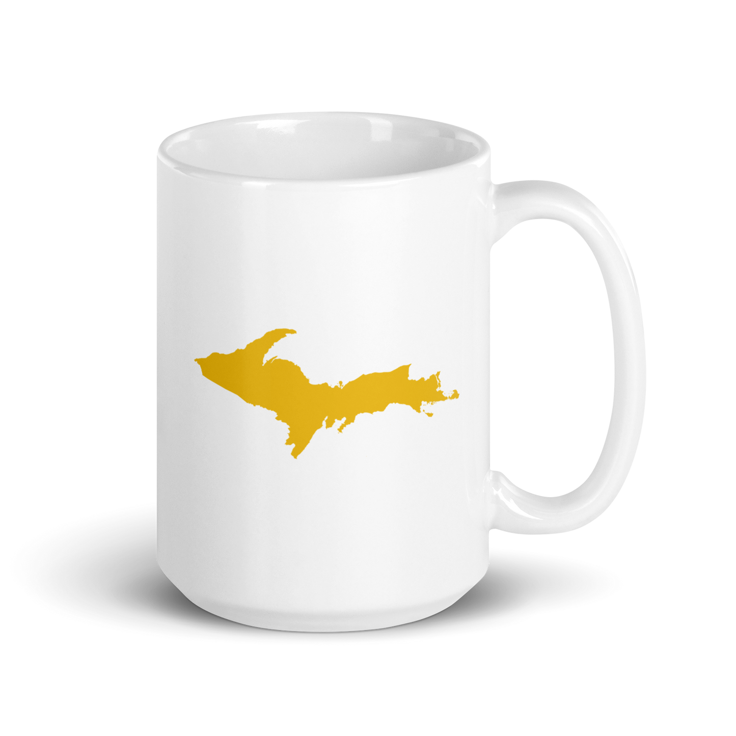 Michigan Upper Peninsula Mug (w/ Gold UP Outline)