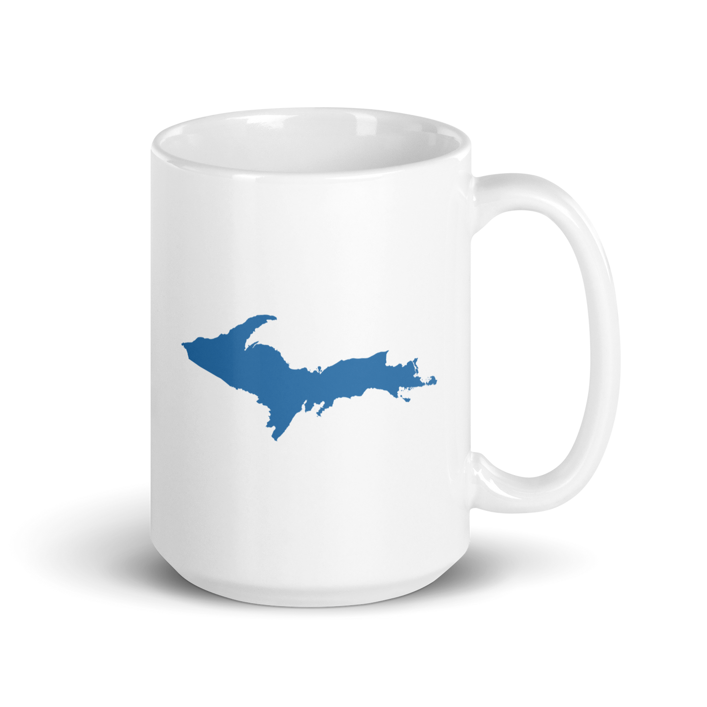 Michigan Upper Peninsula Mug (w/ Lake Superior Blue UP Outline)