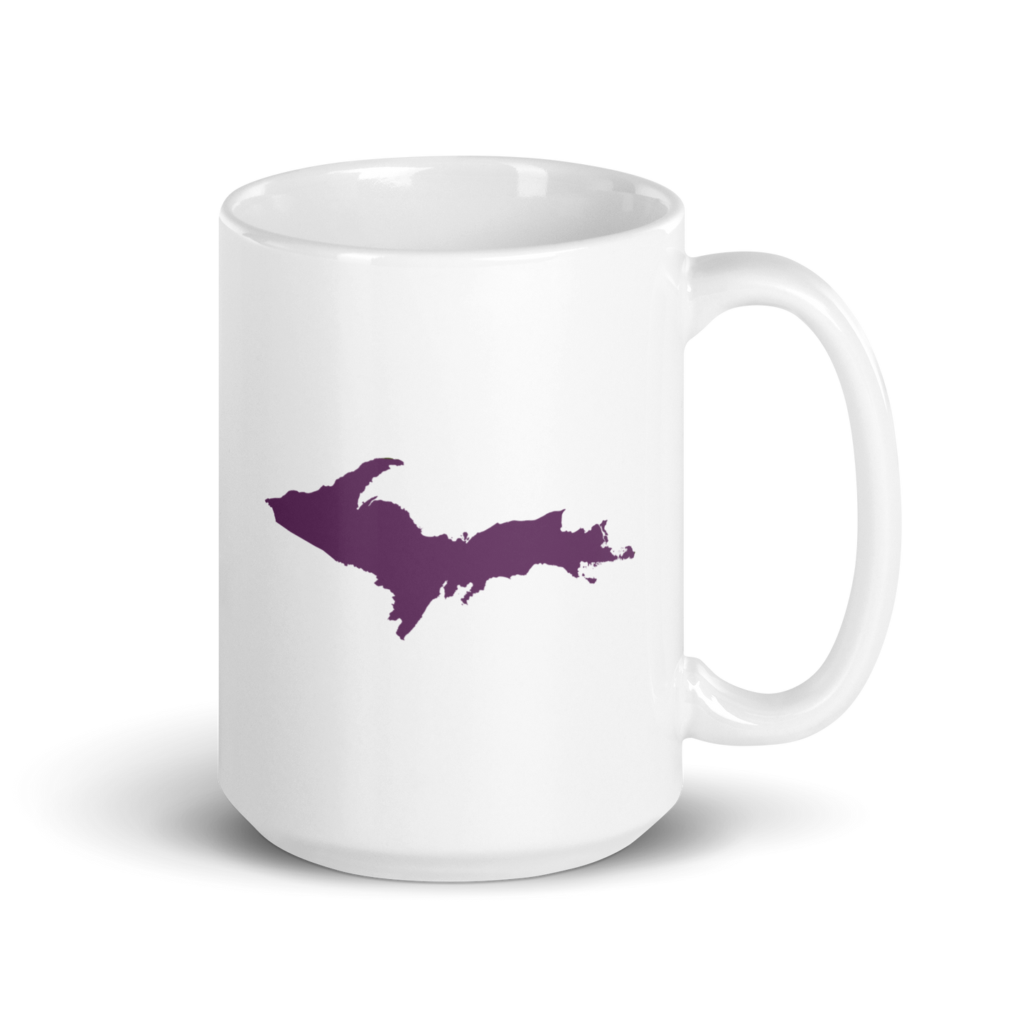 Michigan Upper Peninsula Mug (w/ Plum UP Outline)