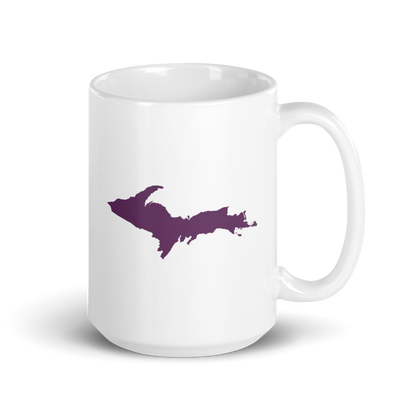 Michigan Upper Peninsula Mug (w/ Plum UP Outline)