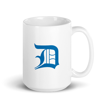 Detroit 'Old English D' Mug (Azure)