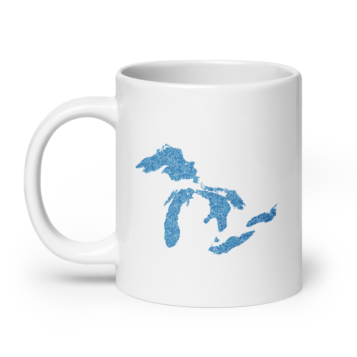 Great Lakes Mug (Aquatic Pattern)