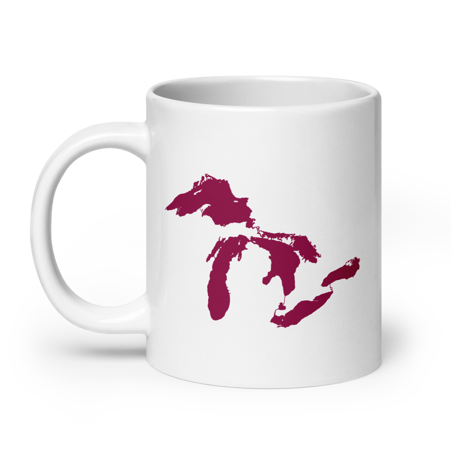 Great Lakes Mug (Ruby Red)