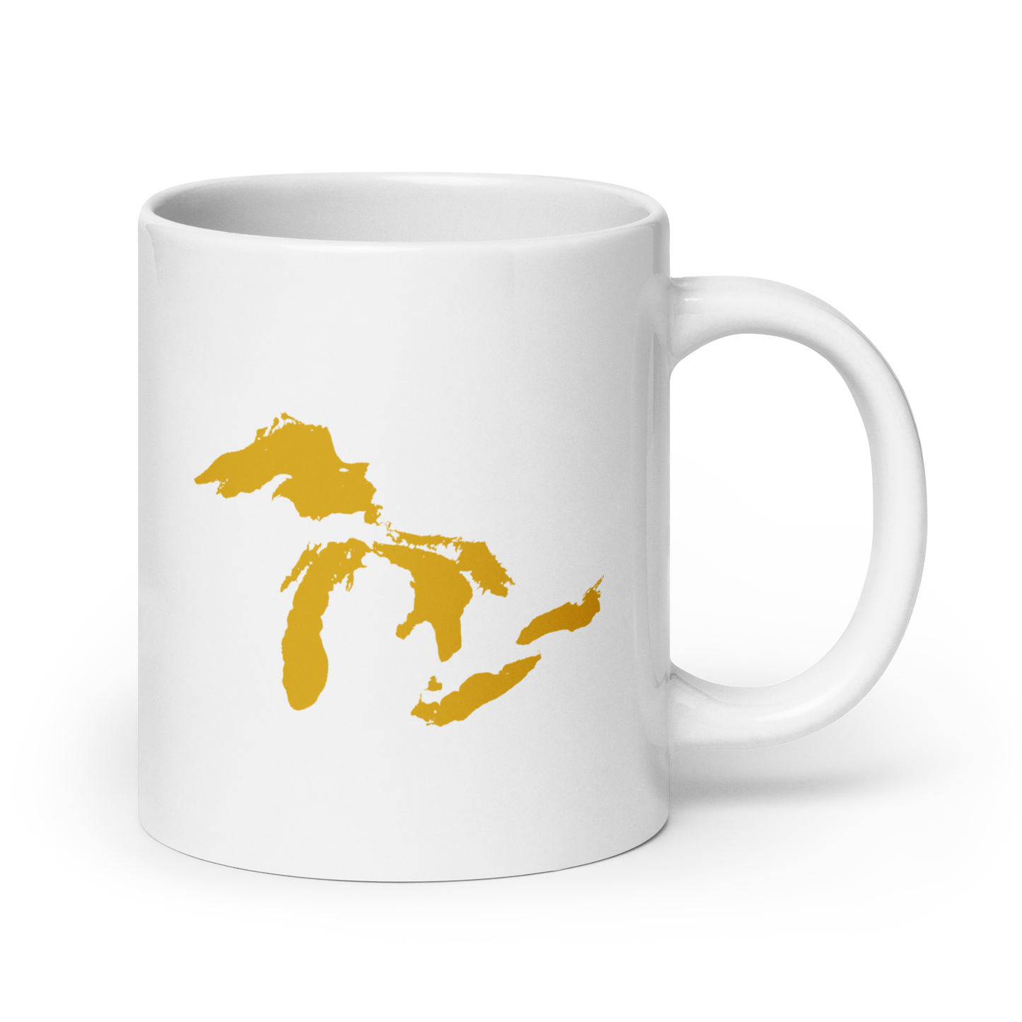 Great Lakes Mug (Gold)