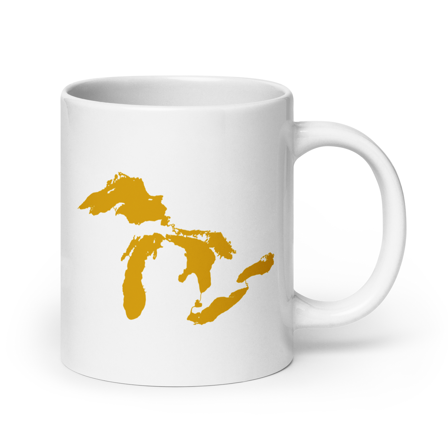 Great Lakes Mug (Gold)