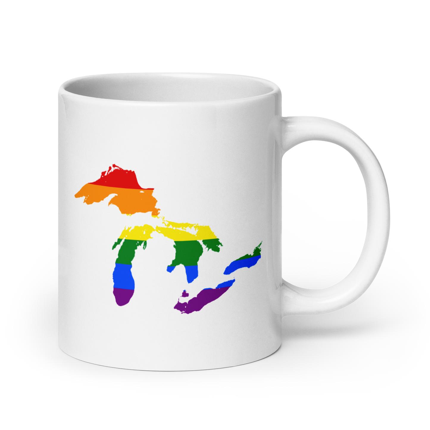 Great Lakes Mug (Rainbow Pride Edition)