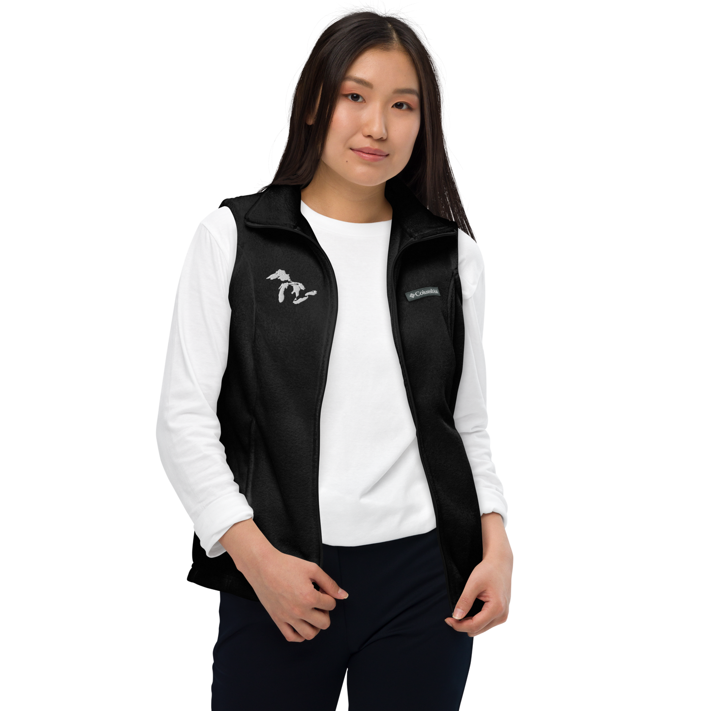 Great Lakes Fleece Vest | Women's - White