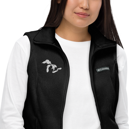 Great Lakes Fleece Vest | Women's - White