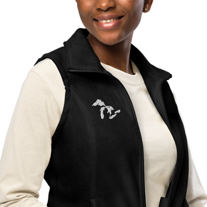 Great Lakes Fleece Vest | Women's - White