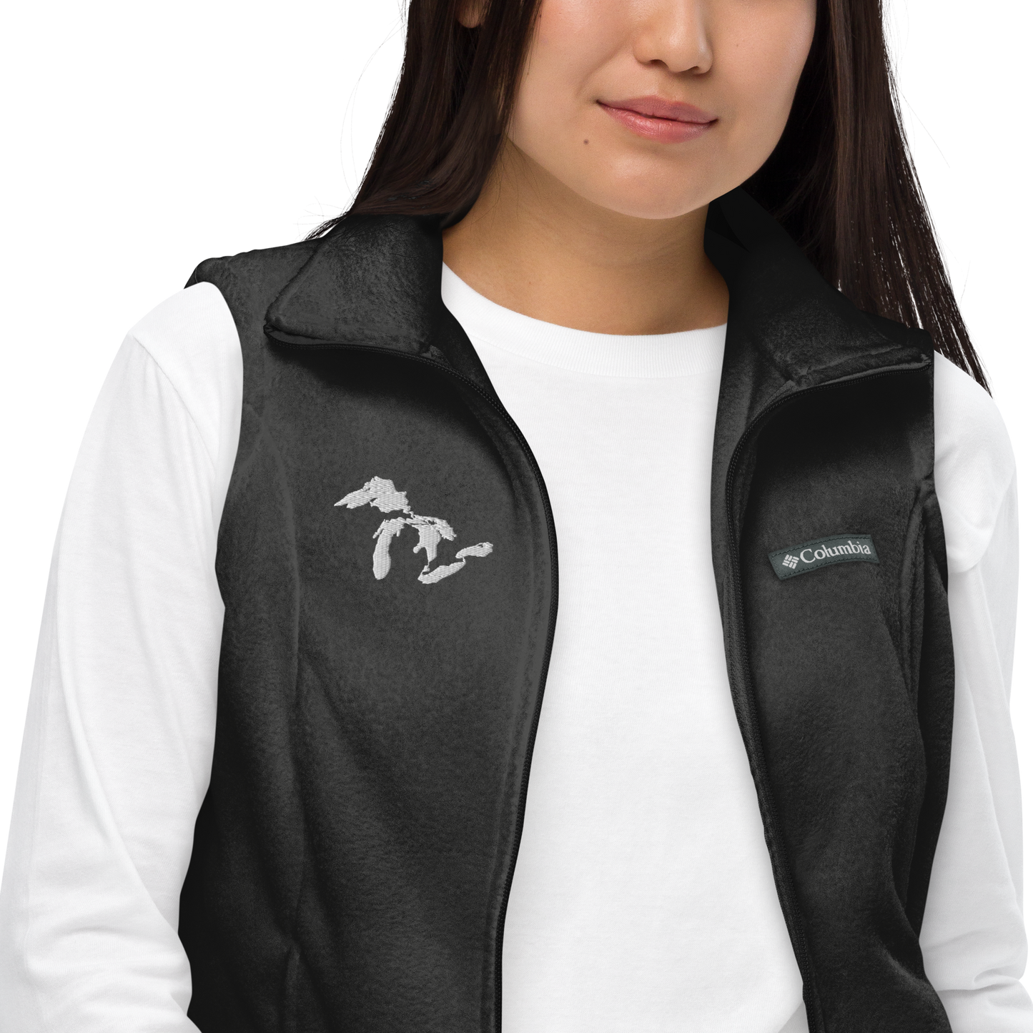 Great Lakes Fleece Vest | Women's - White