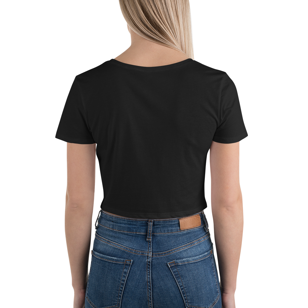 'Ann Arbor Michigan' Crop Top (1980s Drama Parody)