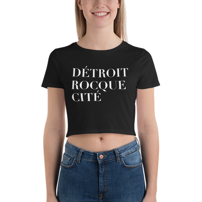 'Détroit Rocque Cité' Crop Top