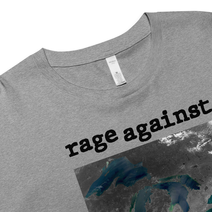 Great Lakes 'Rage Against the Saline' Relaxed Crop Top