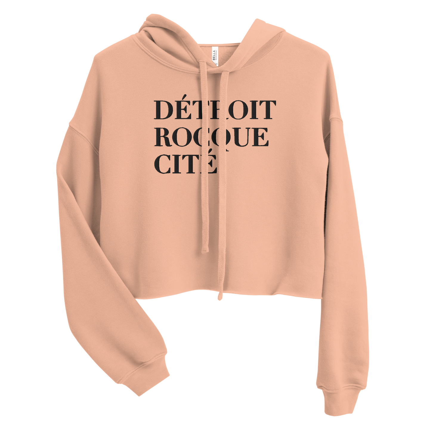 'Détroit Rocque Cité' Hoodie | Cropped Premium