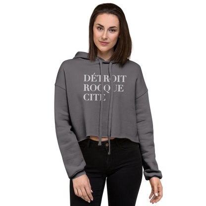 'Détroit Rocque Cité' Hoodie | Cropped Premium