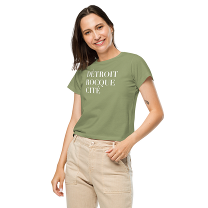 'Détroit Rocque Cité' T-Shirt | Women's High-Waisted