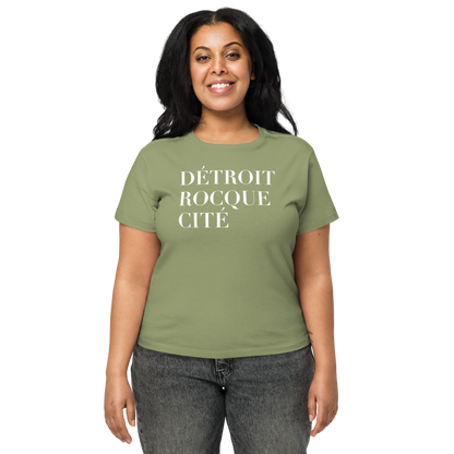 'Détroit Rocque Cité' T-Shirt | Women's High-Waisted