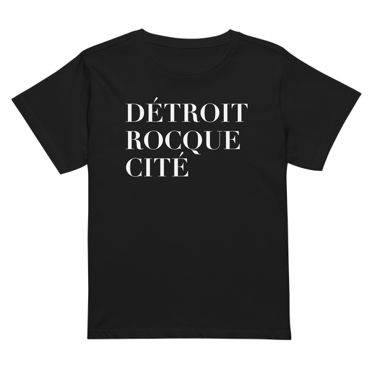 'Détroit Rocque Cité' T-Shirt | Women's High-Waisted