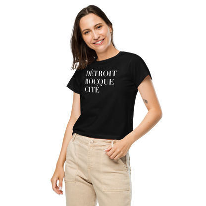 'Détroit Rocque Cité' T-Shirt | Women's High-Waisted