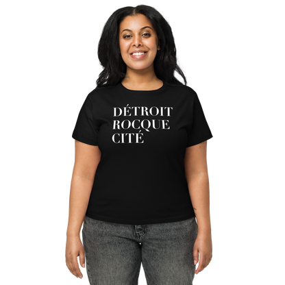 'Détroit Rocque Cité' T-Shirt | Women's High-Waisted