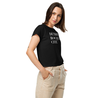 'Détroit Rocque Cité' T-Shirt | Women's High-Waisted