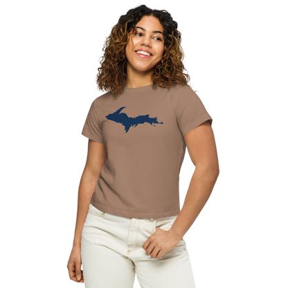 Michigan Upper Peninsula T-Shirt | Women's High-Waisted