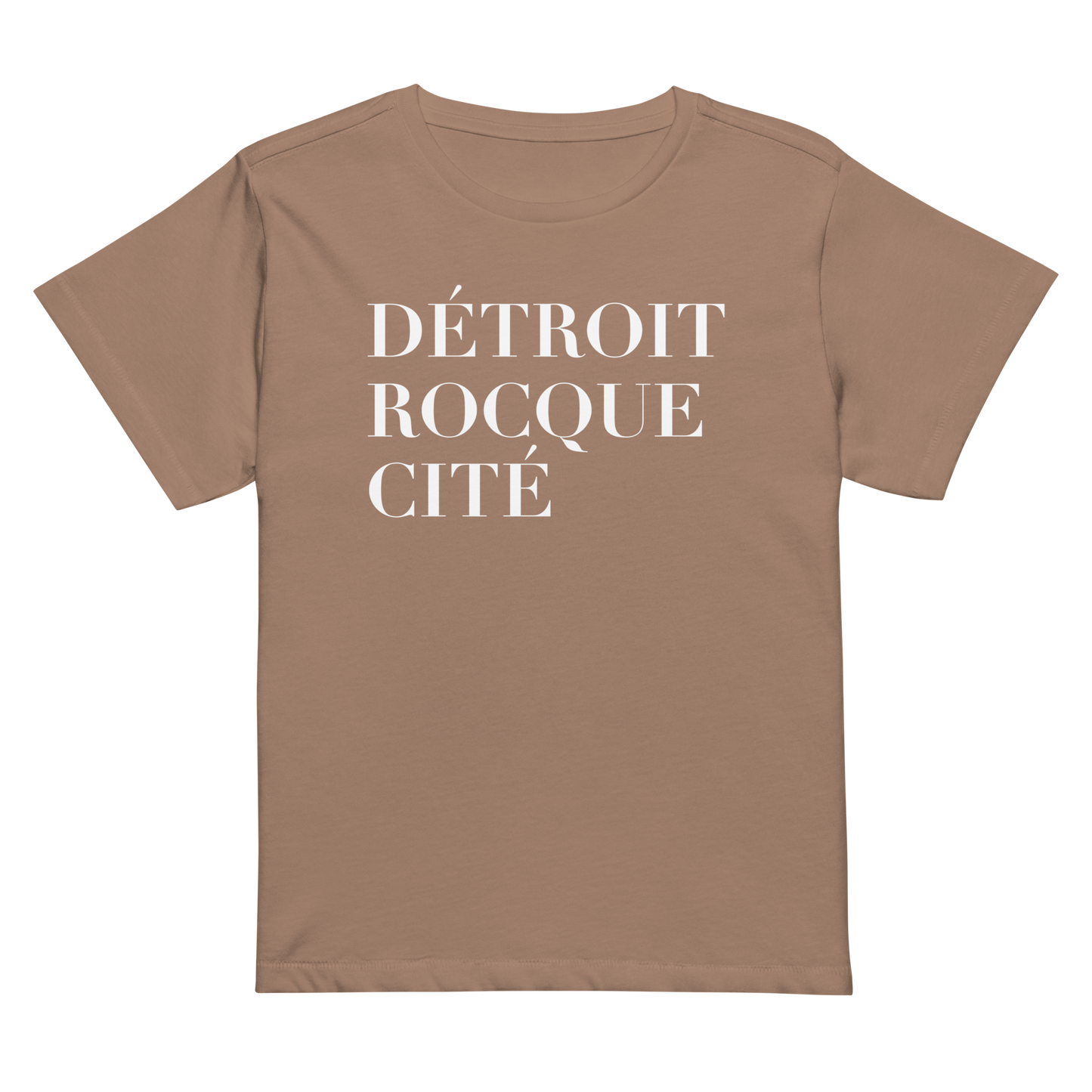 'Détroit Rocque Cité' T-Shirt | Women's High-Waisted