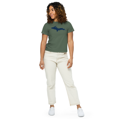 Michigan Upper Peninsula T-Shirt | Women's High-Waisted