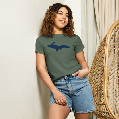 Michigan Upper Peninsula T-Shirt | Women's High-Waisted