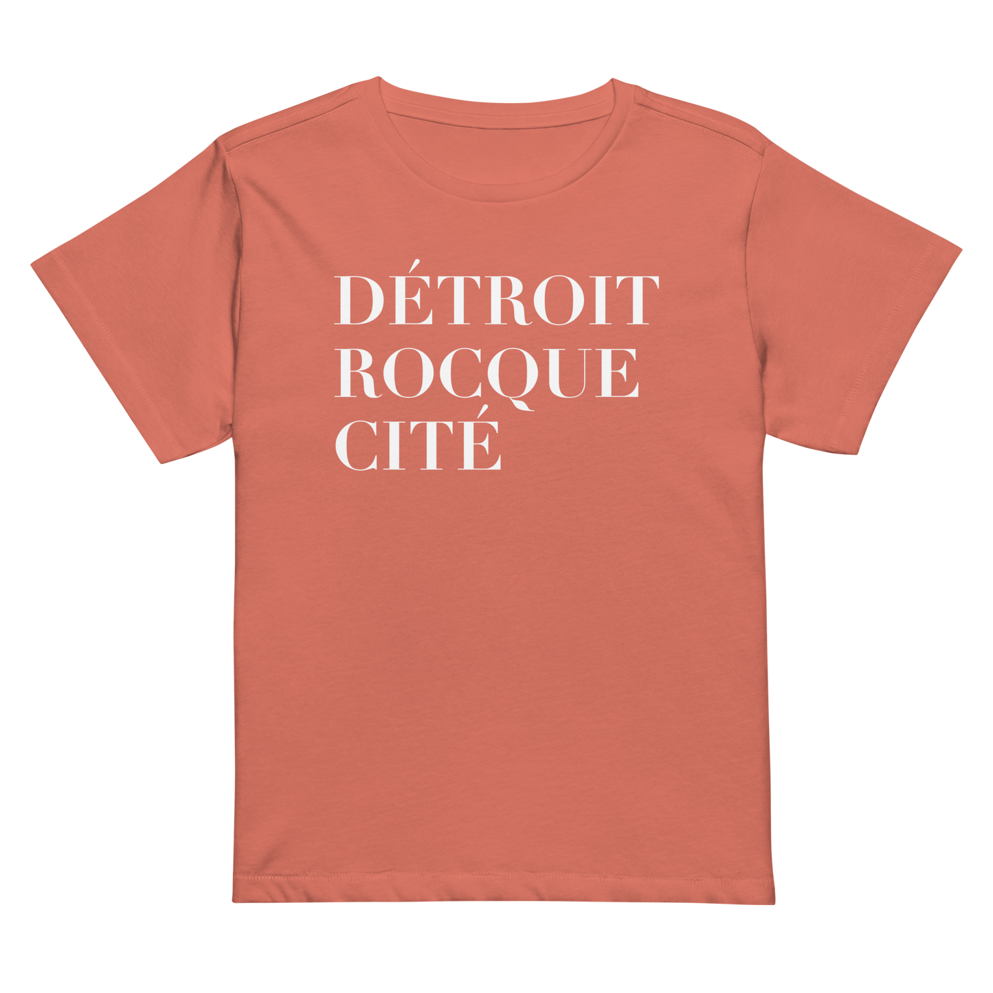 'Détroit Rocque Cité' T-Shirt | Women's High-Waisted