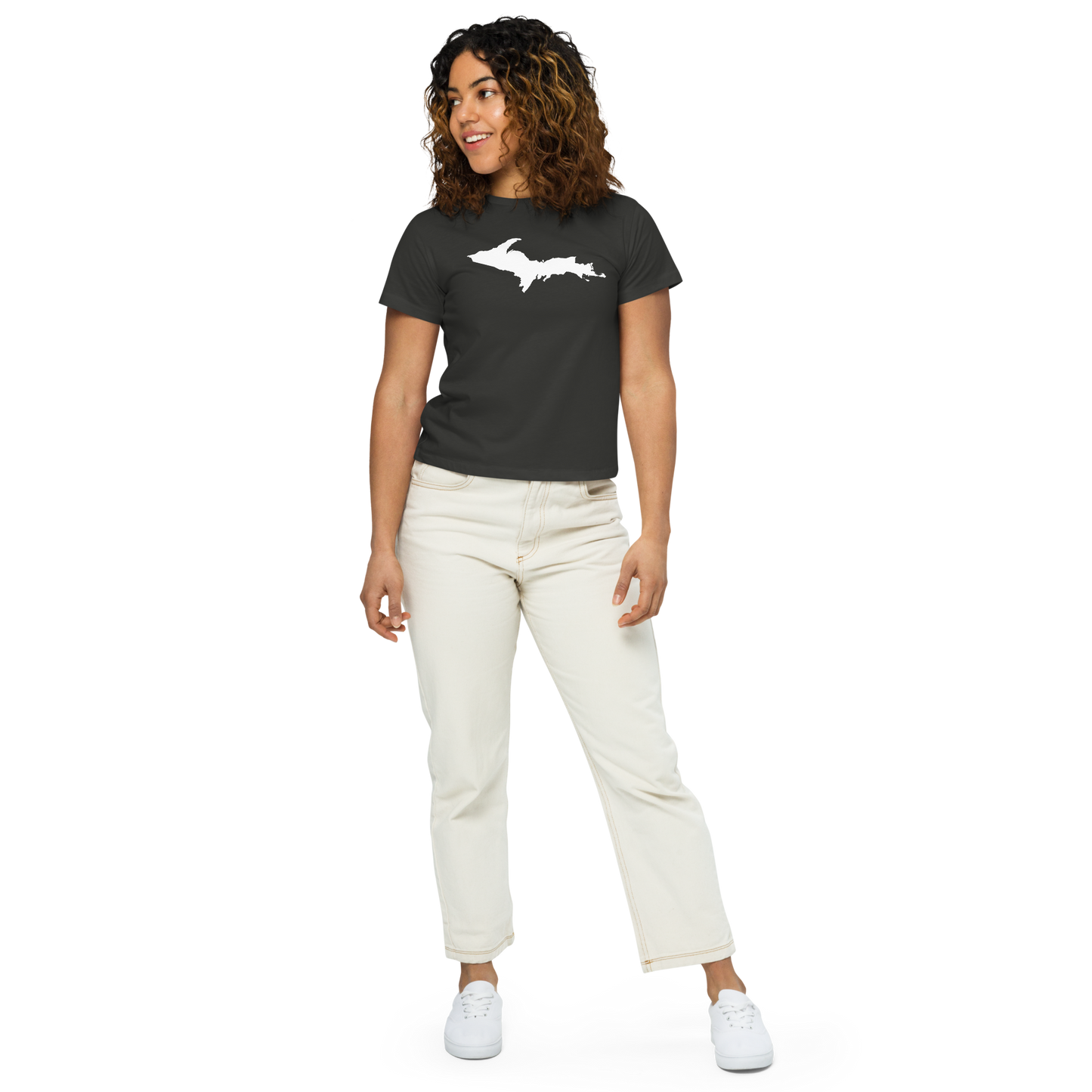 Michigan Upper Peninsula T-Shirt | Women's High-Waisted