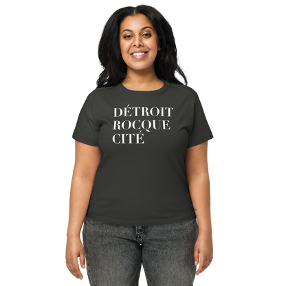 'Détroit Rocque Cité' T-Shirt | Women's High-Waisted