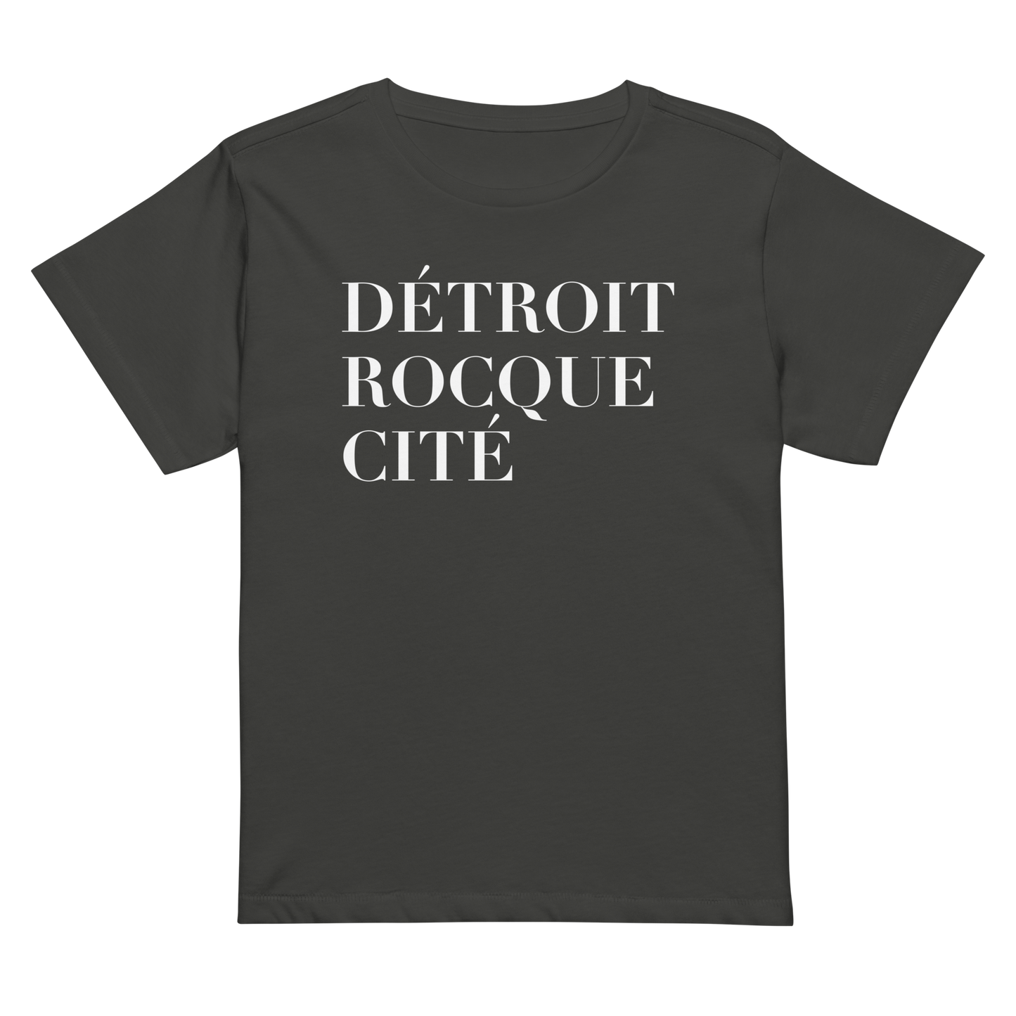 'Détroit Rocque Cité' T-Shirt | Women's High-Waisted