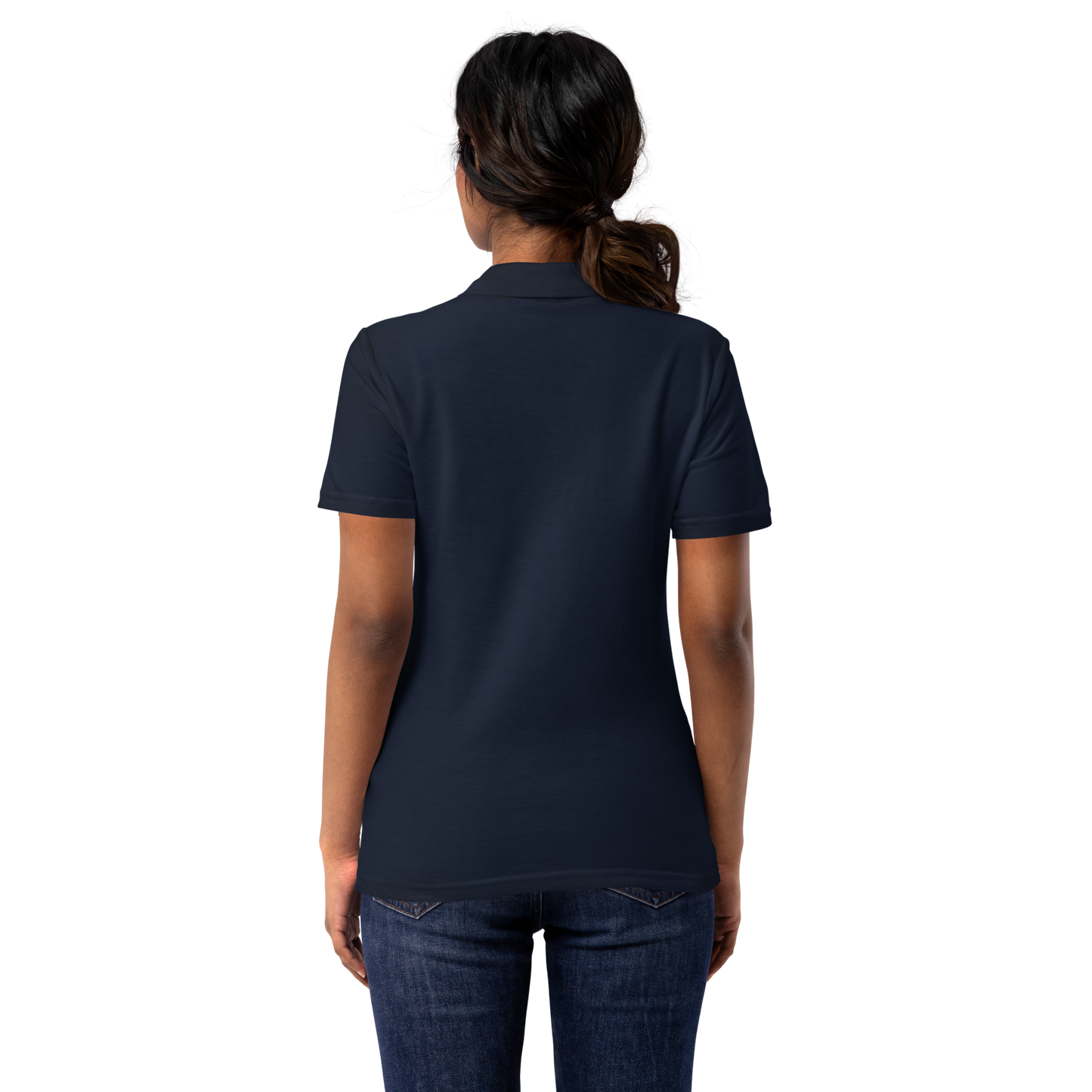 Michigan Upper Peninsula Polo Shirt (w/ UP Outline) | Women’s Pique