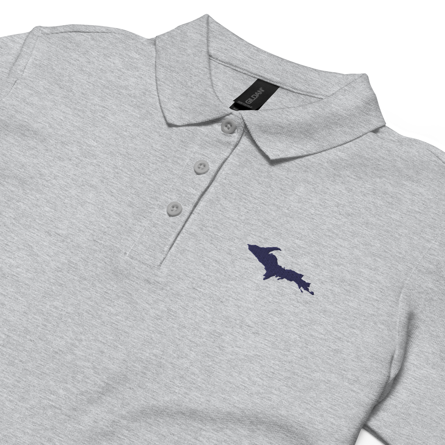 Michigan Upper Peninsula Polo Shirt (w/ UP Outline) | Women’s Pique