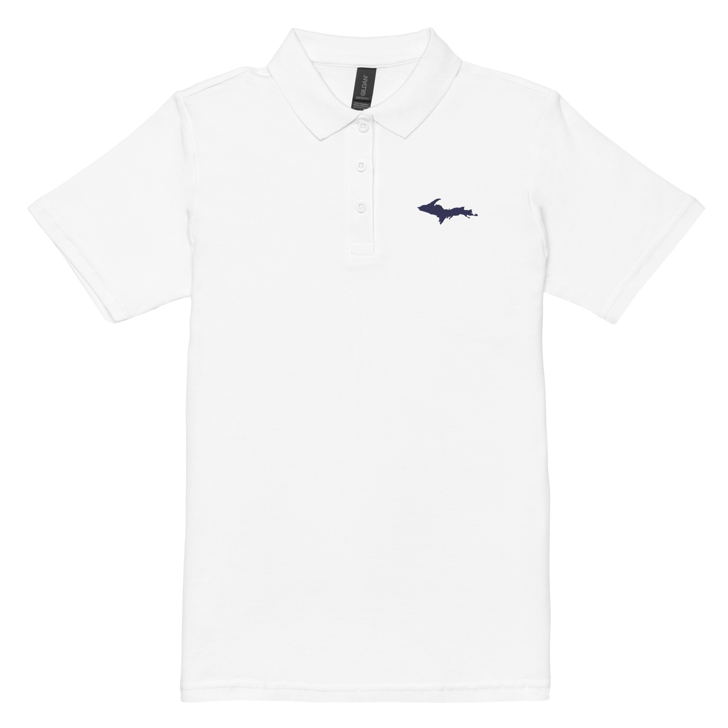 Michigan Upper Peninsula Polo Shirt (w/ UP Outline) | Women’s Pique