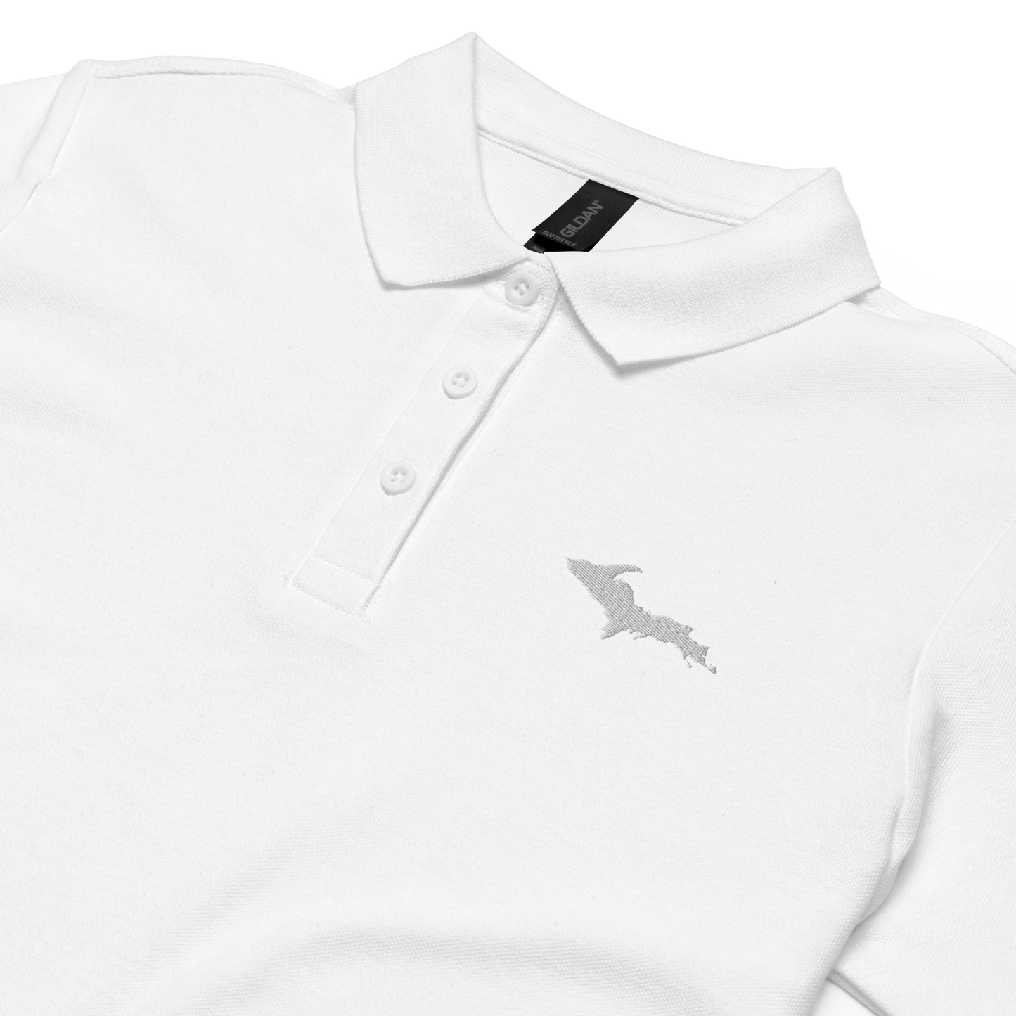 Michigan Upper Peninsula Polo Shirt (w/ UP Outline) | Women’s Pique