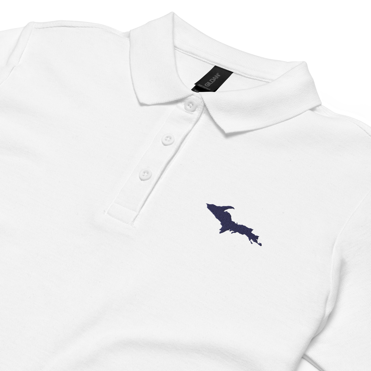 Michigan Upper Peninsula Polo Shirt (w/ UP Outline) | Women’s Pique