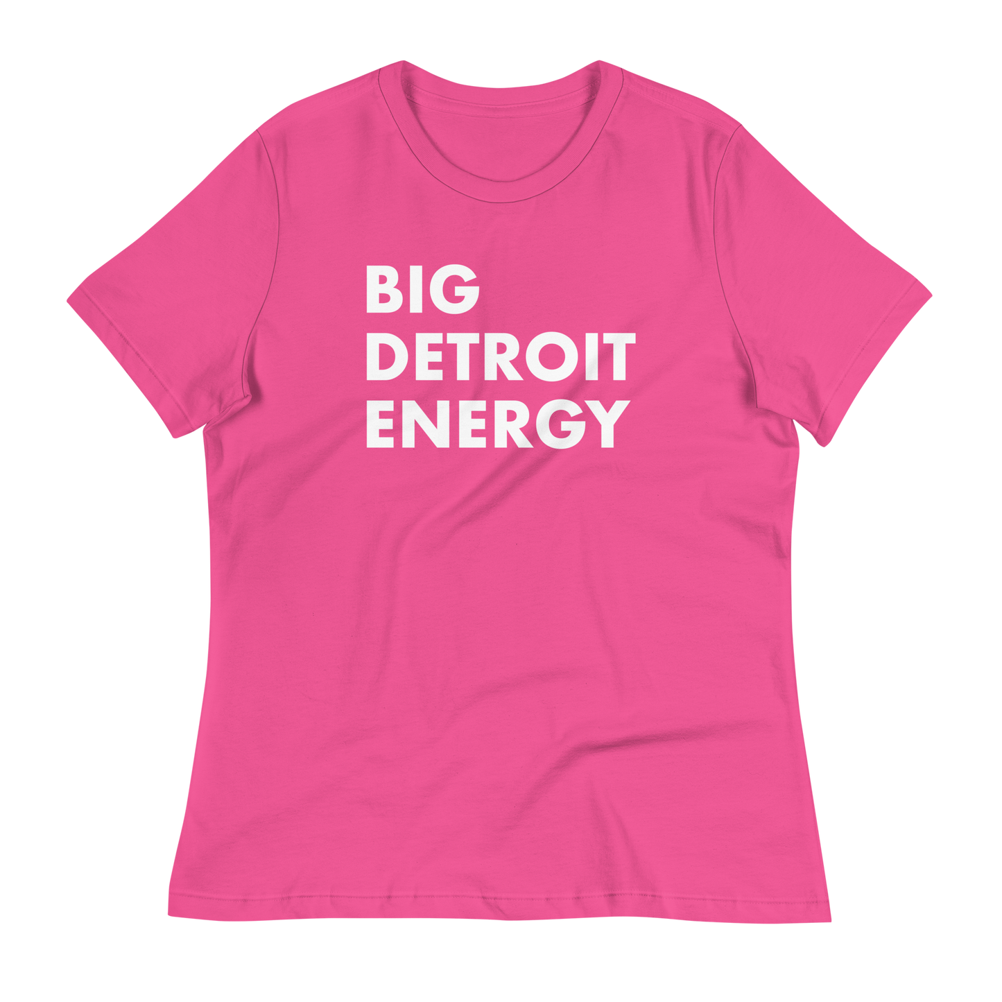 'Big Detroit Energy' T-Shirt | Women's Relaxed Fit