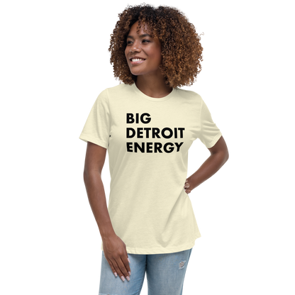 'Big Detroit Energy' T-Shirt | Women's Relaxed Fit