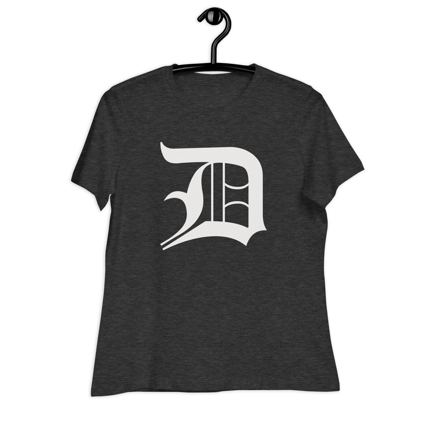 Detroit 'Old English D' T-Shirt | Women's Relaxed Fit