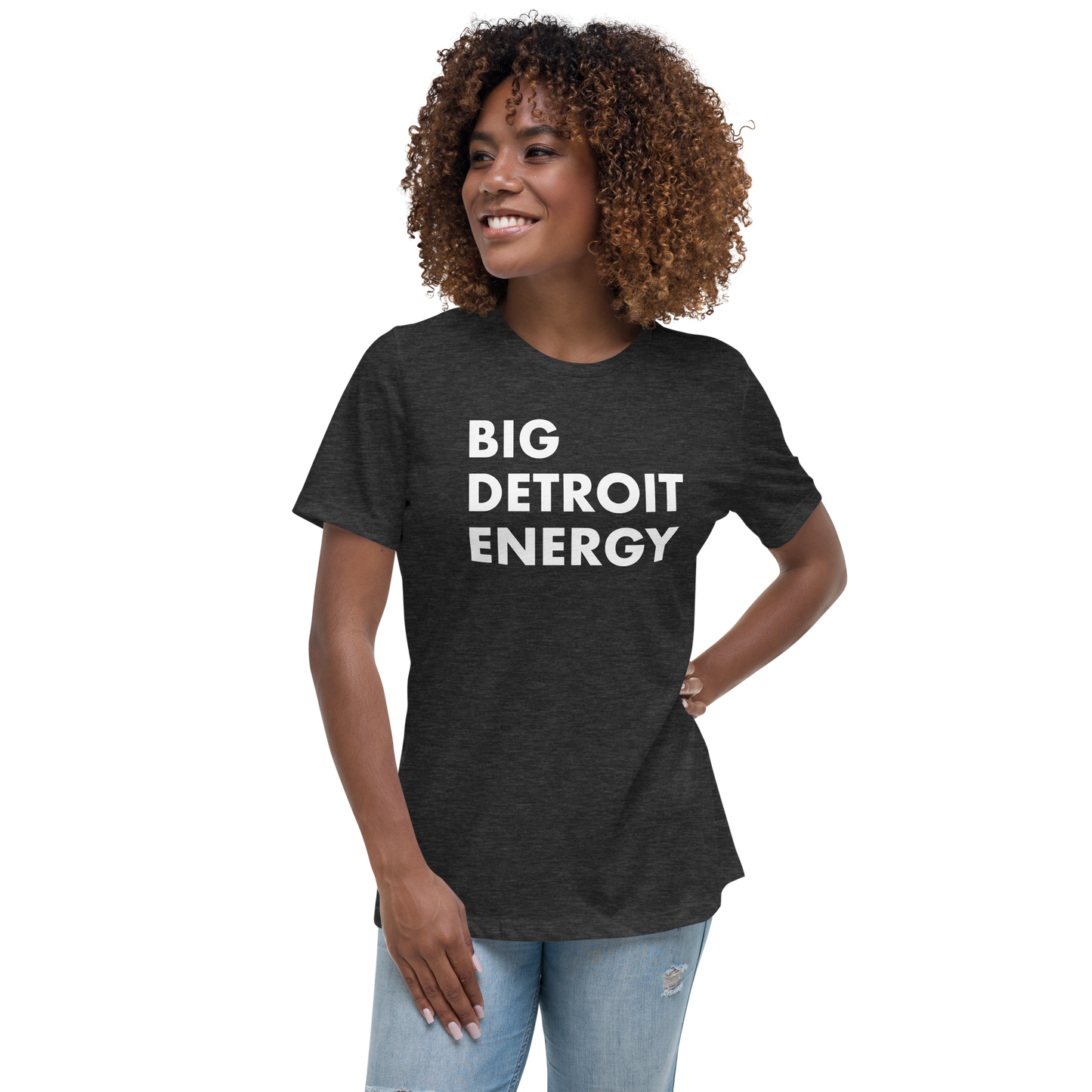 'Big Detroit Energy' T-Shirt | Women's Relaxed Fit