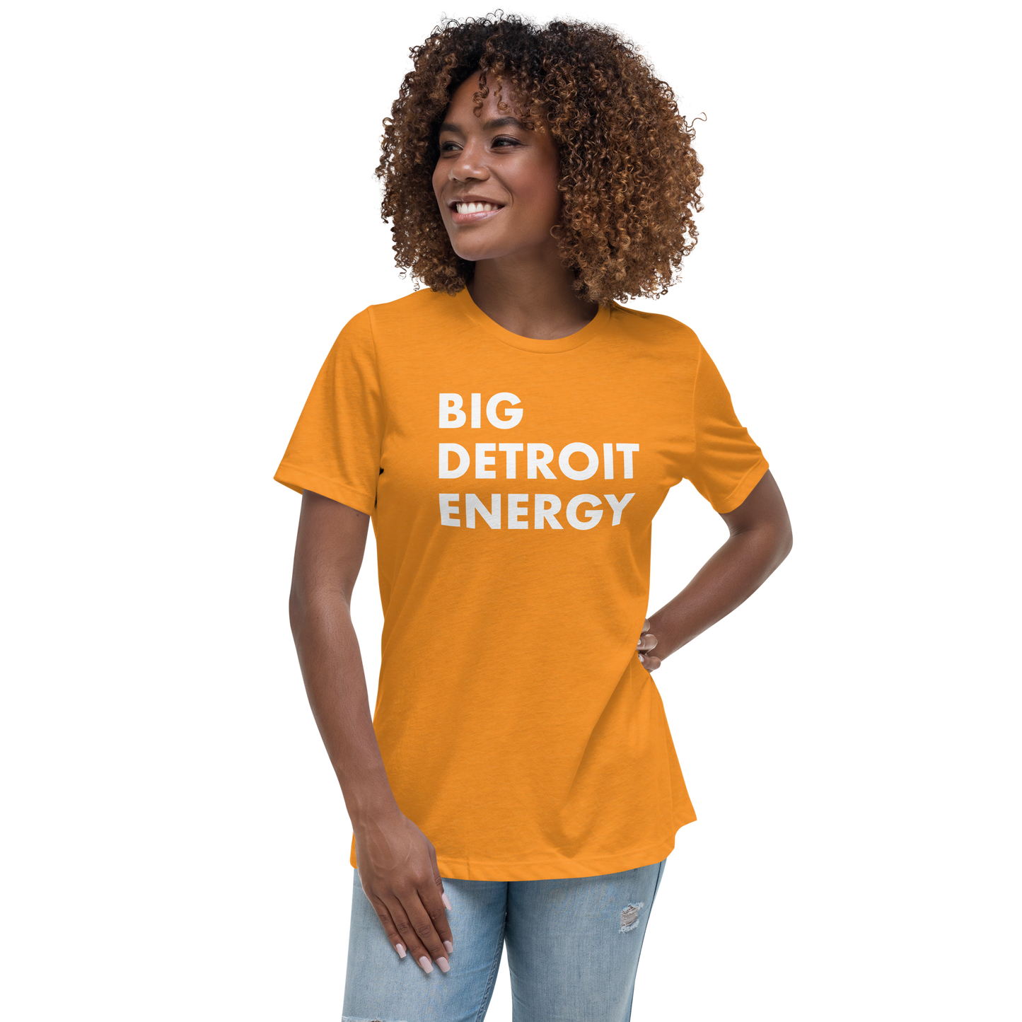 'Big Detroit Energy' T-Shirt | Women's Relaxed Fit